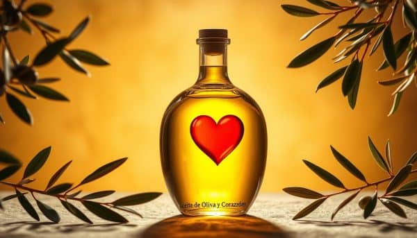 Aceite de oliva para el corazón